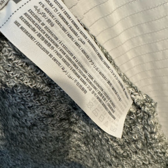 Hollister Cozy Heather Gray Knit Cardigan - Picture 4 of 7